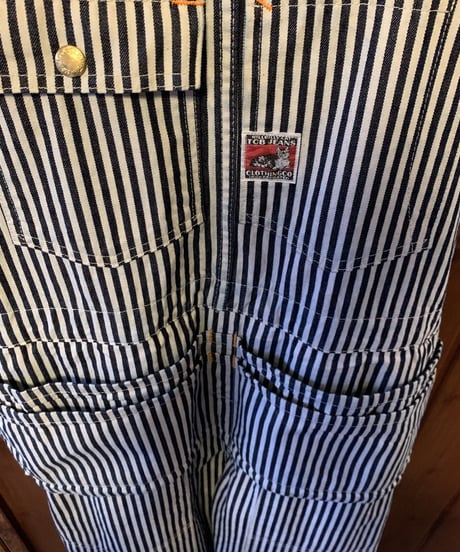 TCB jeans HANDYMAN PANTS HICKORY STRIPE