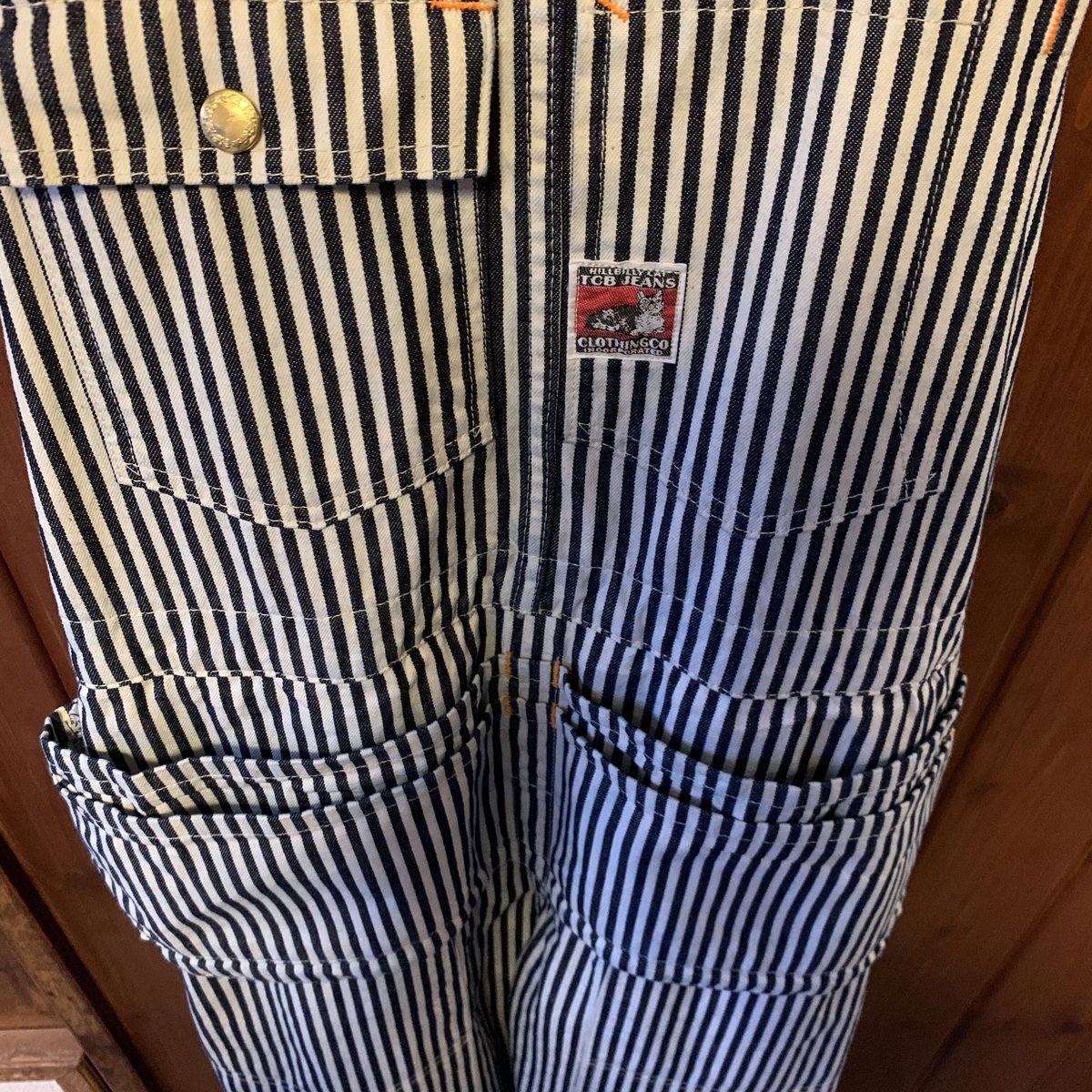 TCB jeans HANDYMAN PANTS HICKORY STRIPE | STYLE