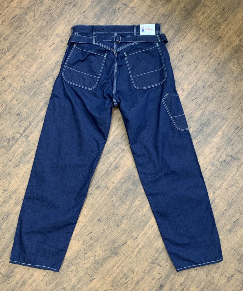 試着のみTCB サイズ40 オリーブ　Tabby's work pants TCB JEANS/TCBジーンズ Tabby's Work Pants( TCB×Second Sunrise