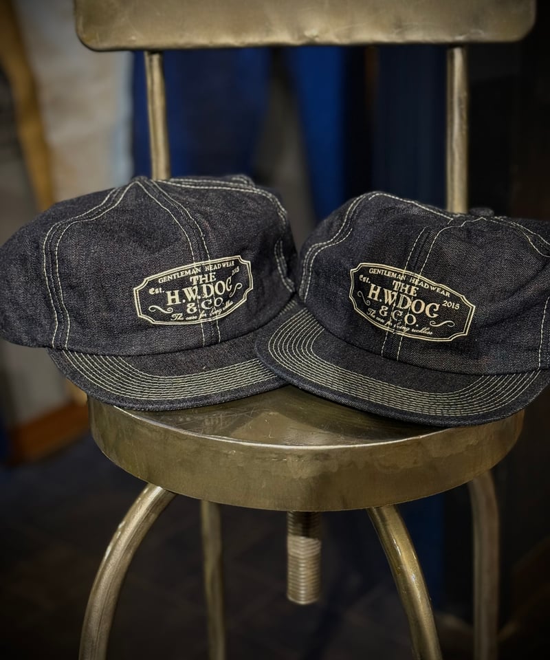 THE H.W.DOG&CO. TRUCKER CAP DENIM | STYLE FACTO