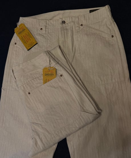 ORGUEIL Painter Pants【OR-1136】Ivory