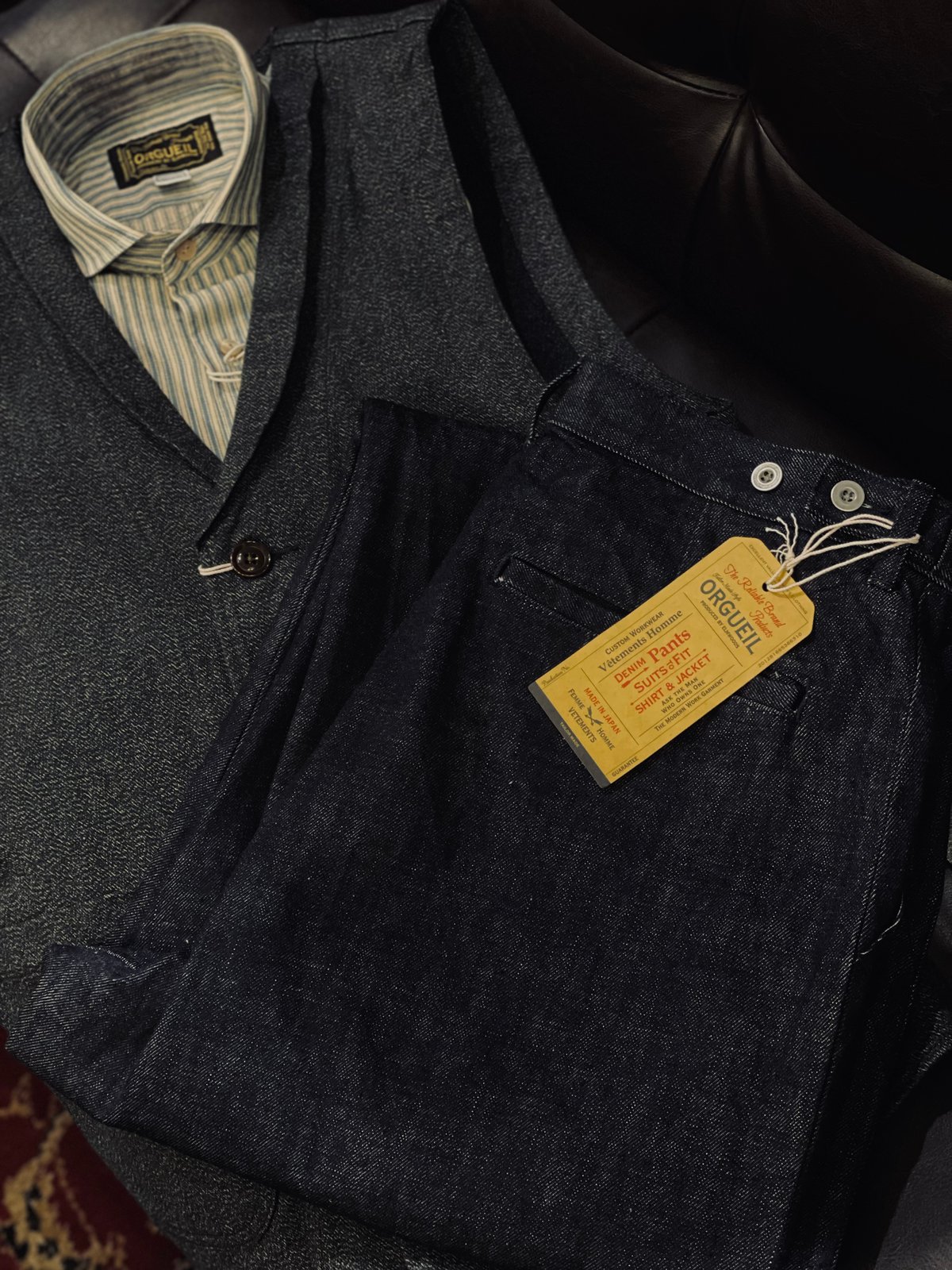 ORGUEIL Regular Fit Tailor Jeans【OR-1116】 | STY
