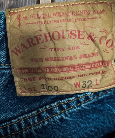 WAREHOUSE&CO. 2ND-HAND 1100(USED WASH)
