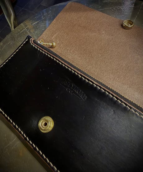 DUSTY ROAD.CO Single Button Trucker Wallet