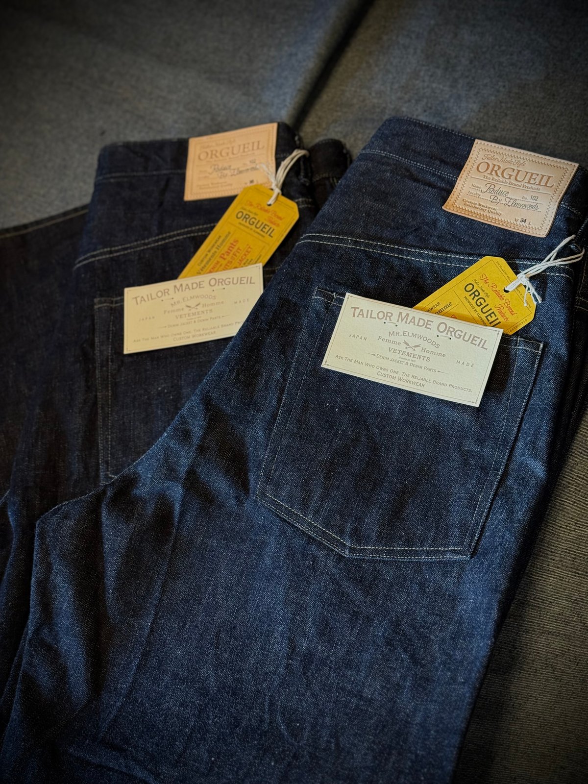 ORGUEIL Tailor Jeans Wide Straight【OR-102】 | ST