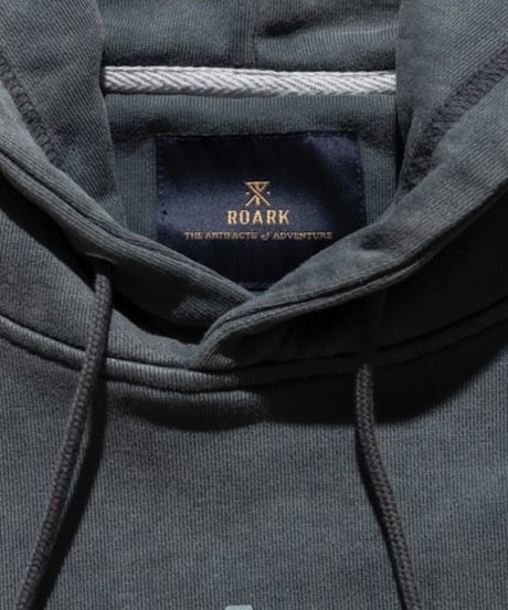 ROARK "SIGN WRITER" P/O HOOD SWEAT COLOR: DESERT NAVY