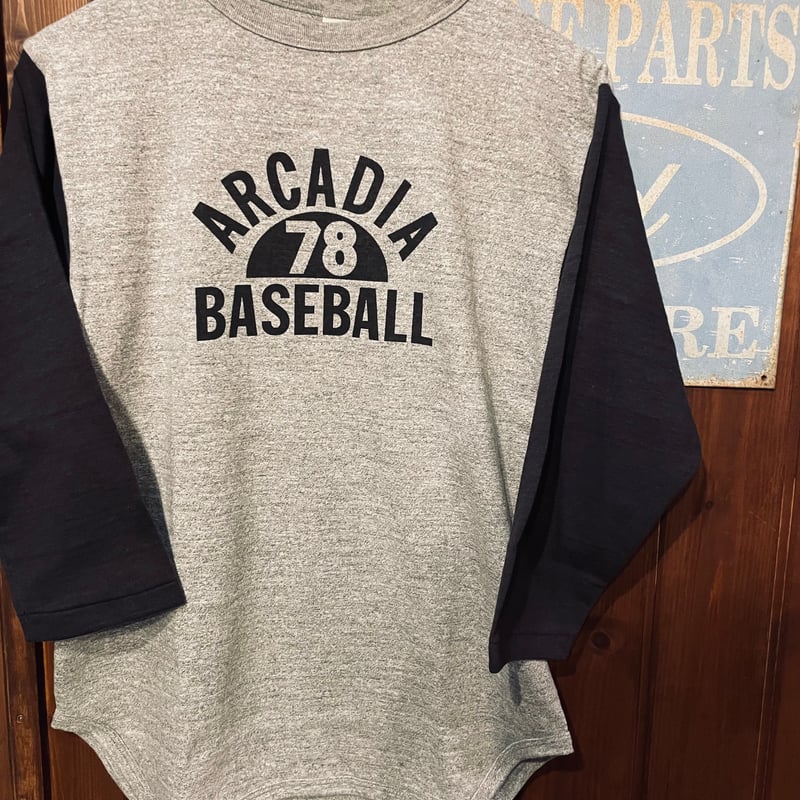 WAREHOUSE & CO. Lot 4800 7分袖ベースボールT ARCADIA |