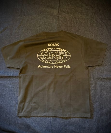 ROARK "ANF" FINE TECH DRY TEE COLOR: BLACK