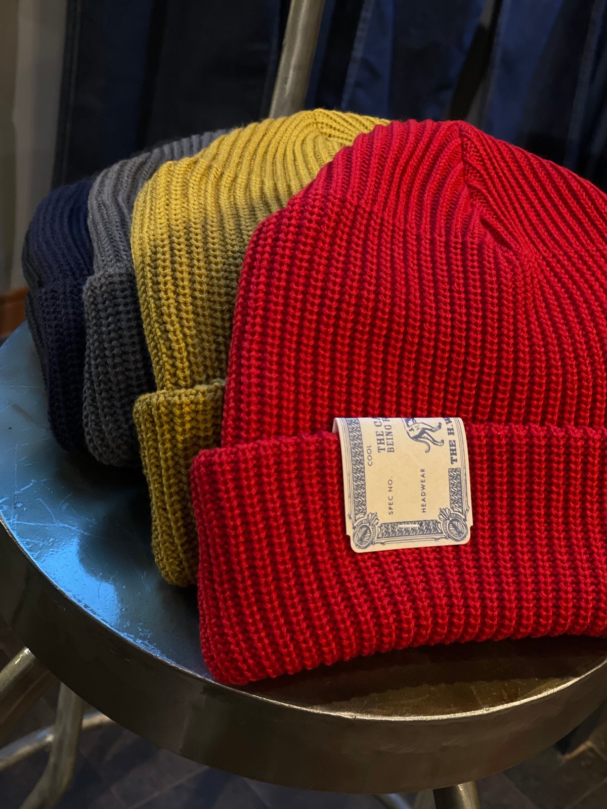 THE H.W.DOG & CO. WOOL ACRYL DOG WATCH CAP | ST