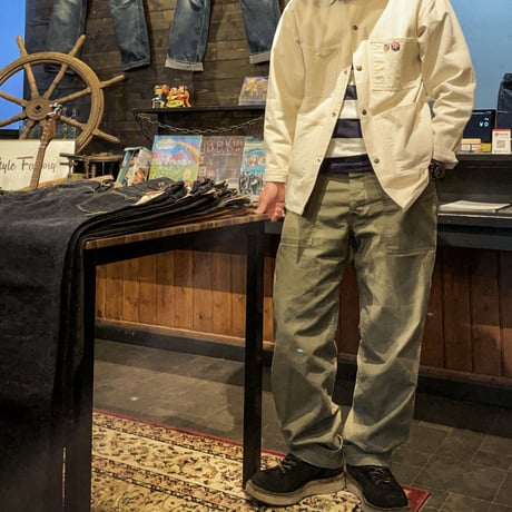 TCB jeans 50's BAKER PT OLIVE