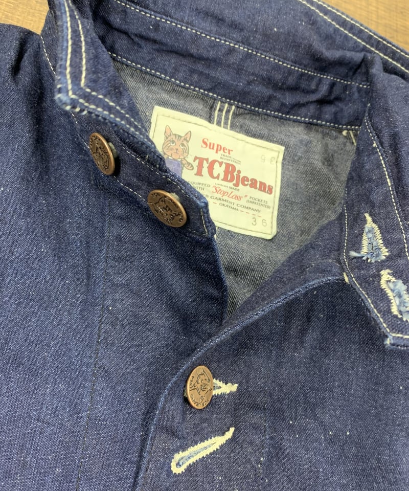 TCB jeans TCB TABBYS JACKET 10oz DENIM | STYLE