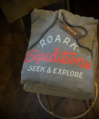 ROARK "SIGN WRITER" P/O HOOD SWEAT COLOR: DESERT NAVY