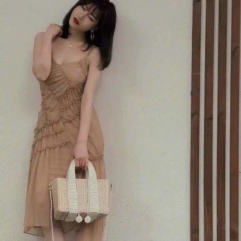 【DIANA】パール付きカゴバッグ artemis by DIANA｜パールハンドルバスケット型カゴバッグ