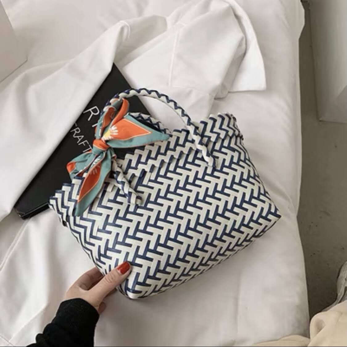 メルカドバッグ a メルカドバッグ スカーフ付き 22cm 全5色 | LILIANA