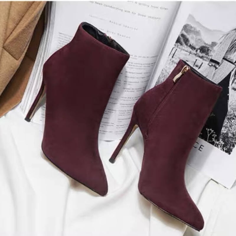 レペット スエードショートブーツ 未使用品 シェルシェ エトワール chercher ETOILE【本革】スエードショート