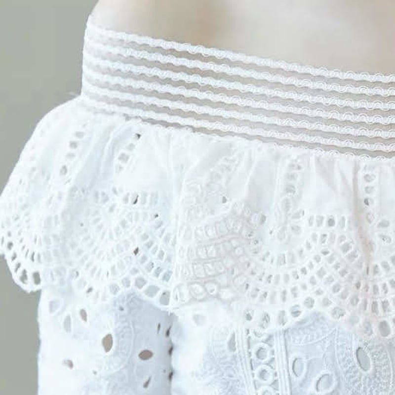 45R 七分袖ワンピース　ドロップショルダー　コットン100 オフホワイト 楽天市場】セントジェームス ウエッソン生地 ドロップショルダー