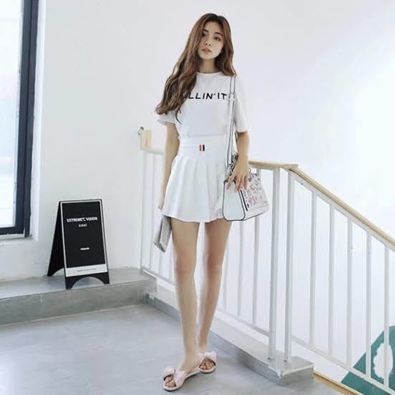 パールリボンフラットサンダル ぺたんこサンダル 全3色 | LILIANA