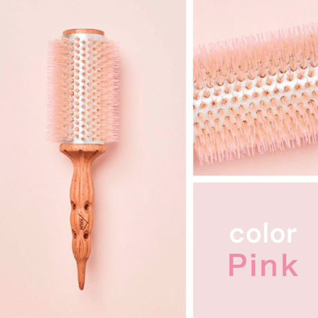 HAUM　ロールブラシ7　58㎜　Pink/Lavender