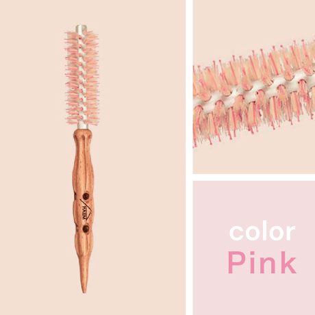 HAUMROOTROLLBRUSH（根本ロールブラシ）　27mm　Pink/Lavender