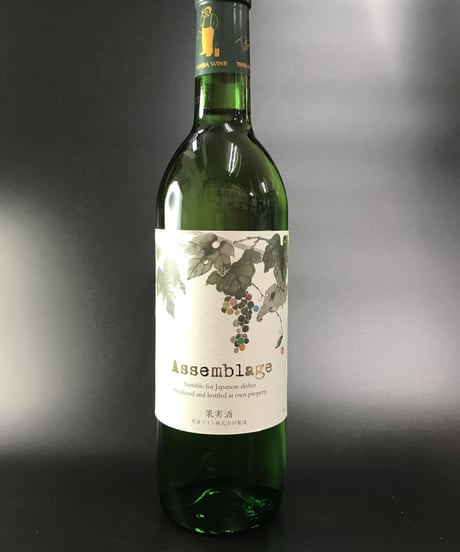 丹波ワイン　アッサンブラージュ白　720ml