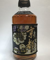 【京都府内限定販売】京都ウイスキー　ブレンデッド　西陣織黒帯ラベル　700ml