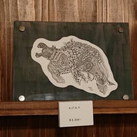 額入り原画『カバカメ』