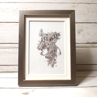 額入り原画『ずっといいこで待ってるよ』