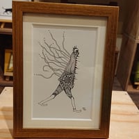 額入り原画『ニソクホコウ』