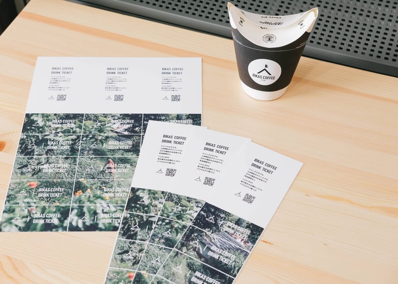 ドリンクチケット 5枚(店頭受取) | BIKAS COFFEE ドリンクチケット 5枚(店頭受取) | BIKAS COFFEE