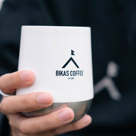 BIKAS THERMO CUP（白・黒セット）