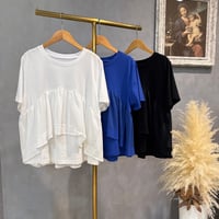 6/19、4/21　Instalive　メッシュフリルプルオーバー　 95570604004