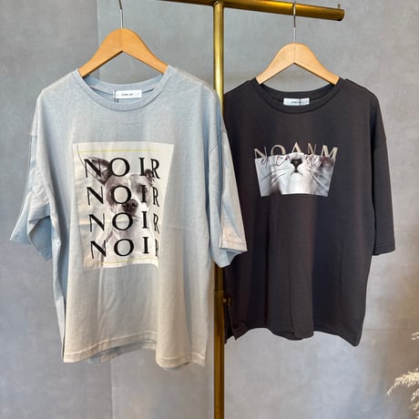 4/2、2/3　Instalive　Eimee Law2026ss　アニマルフォト＆刺繍ptメロウシアーTシャツ　84699