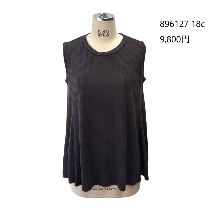 Instalive ayane 2026Early Spring フレアリブタンクトップ 89