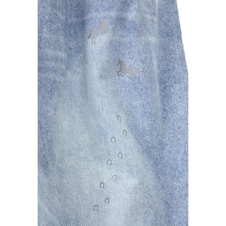 4/25 Instalive　AULA AILA　2026FW　GRAFFITI DENIM PANTS　1263-06003