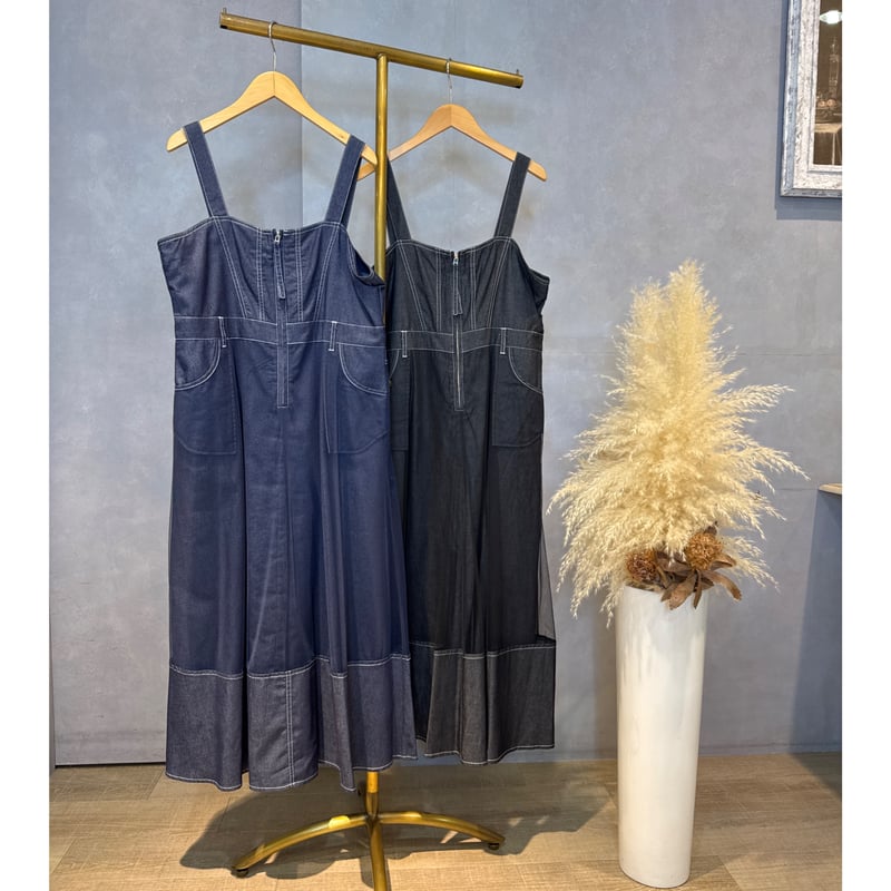 Glam.DressLuxa オリジナルデニムサロペットスカート　M LUXA オリジナルデニムサロペットスカート_W256 | Pay ID