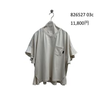 6/8、3/30 Instalive ayane 2026 summer ラッフルスリーブVネックTシャツ　826527