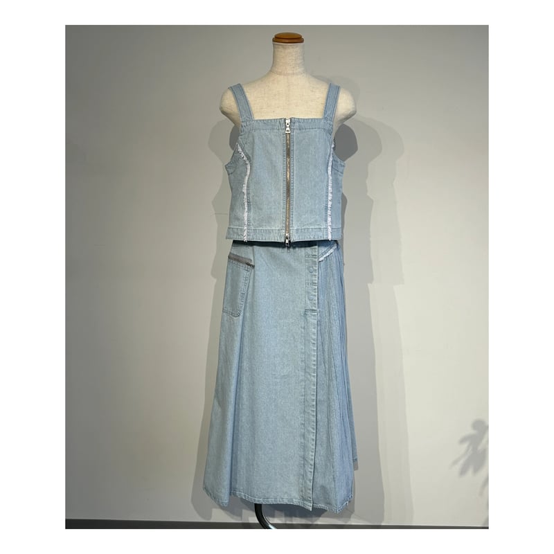 2/24 Instalive 2026ss デニムスカート（セットアップ可） 60571602