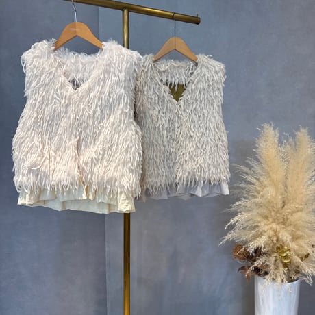 週末お値下げ❗️美品　ボリューム感が可愛いジレ styling CATEGORY ジレ | Z i Z e growth