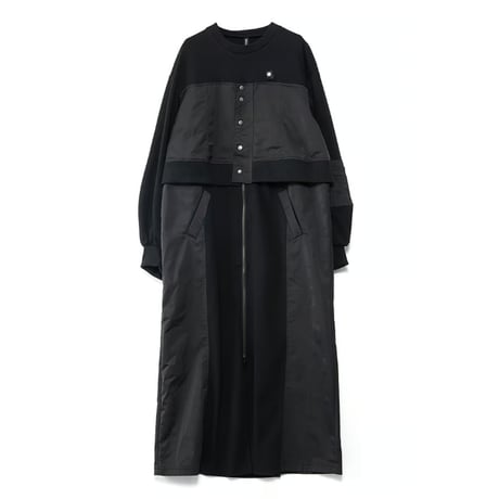 4/25 Instalive　AULA AILA　2026FW　I-LINE MILITARY LONG ONE-PIECE　1263-03045