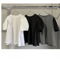 4/2、1/29 Instalive Margaux Vintage 2026SS ボリュームスリーブカットソー　CT-26055