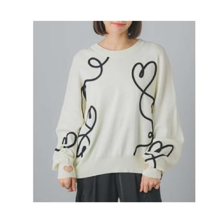 トップス saya USAGI ONLINE×KEITA MARUYAMA】袖ギャザープリントシアー