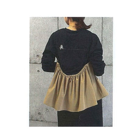 3/24、3/4　Instalive　ROSIEE 2026ss　前後フレンチブルドッグ ワッペン風刺繍ロンT　R810301