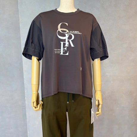 4/19、3/24　Instalive　2026ss　異素材プリントTシャツ　95192603002