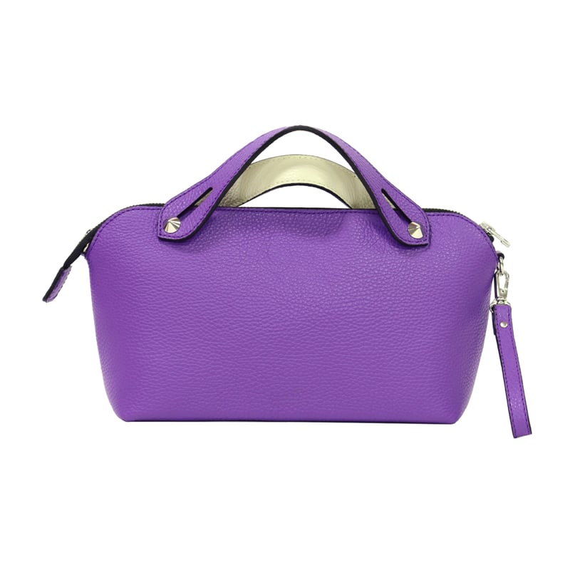 本革　トートバッグ　高木ミンク ミンクポンポン付き 6/9 instalive 高木ミンク レザーバッグ VT77042 | Z i Z e gr