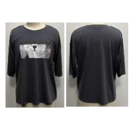 4/2、2/3　Instalive　Eimee Law2026ss　アニマルフォト＆刺繍ptメロウシアーTシャツ　84699