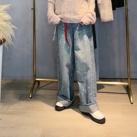 SÉZANEデニムパンツ 32/XS 日本サイズ3 ジーンズ デニム デニム