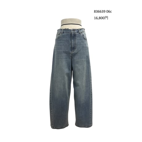 Instalive　ayane 2026 Mid Summer　無地バレルレッグパンツ　856735（836639）