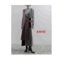 Eimee Law 2026 PreAutumn　5TEXプリーツレイヤードジャンスカ　84848