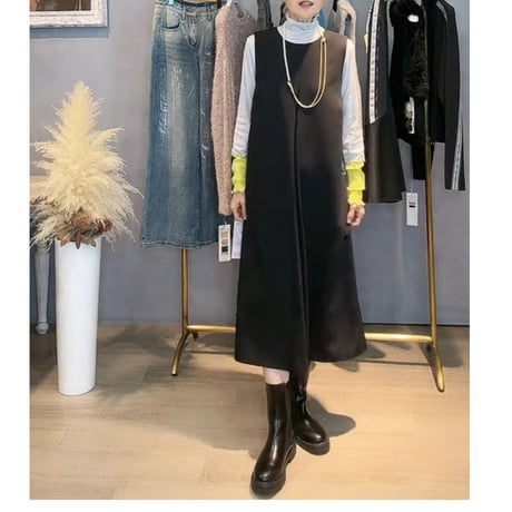❤️24新作 新品♡ SelfPortrait 青ニットミニワンピース♡　A14 シャギースリーブミニニットワンピース[品番：AZLW0021470