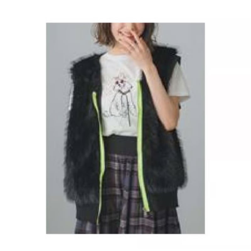 9/15 Instalive GALENA 2025aw ジップアップファーベスト 70052